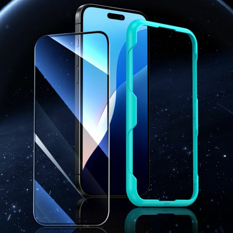 [Pachet 2x] Folie sticla iPhone 16 Pro Max ESR Tempered Glass, transparenta