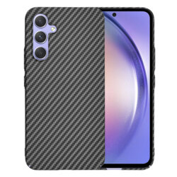 Husa Samsung Galaxy A54 Techsuit Carbonite FiberShell, negru