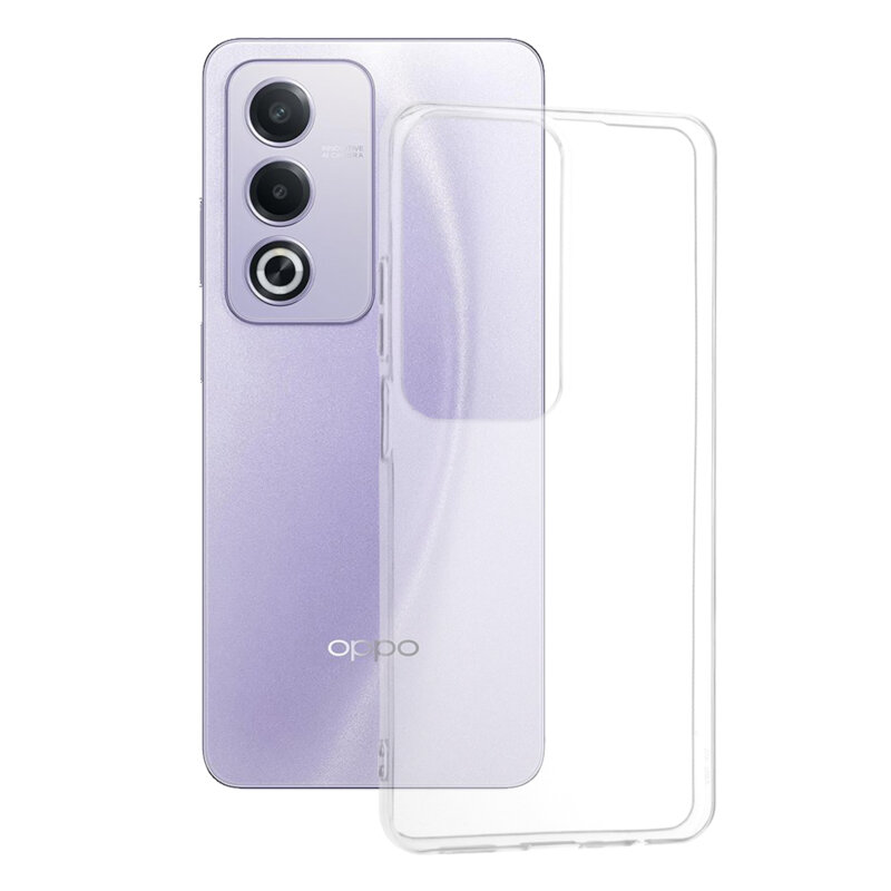 Husa Oppo A80 5G Techsuit Clear Silicone, transparenta
