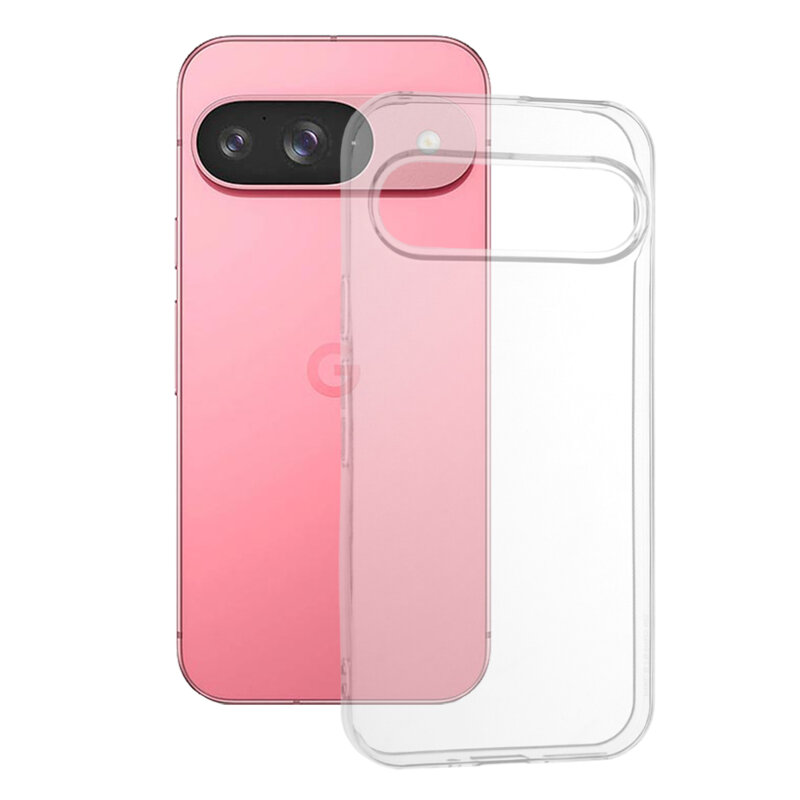 Husa Google Pixel 9 Techsuit Clear Silicone, transparenta