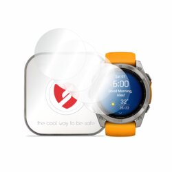 [Pachet 4x] Folie regenerabila premium Garmin Fenix 8 51mm Smart Protection Classic, transparenta