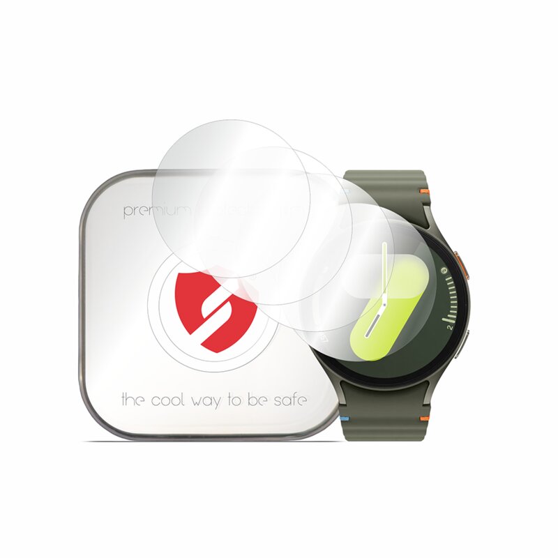 [Pachet 4x] Folie regenerabila premium Samsung Galaxy Watch7 44mm Smart Protection Classic, transparenta