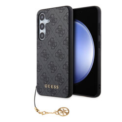 Husa originala Guess Samsung Galaxy S24 Plus Hardcase 4G Charms Collection, negru, GUHCS24MGF4GGR