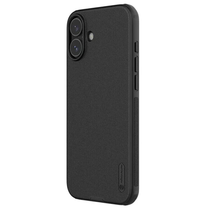 Husa iPhone 16 Nillkin Super Frosted Shield Pro, negru