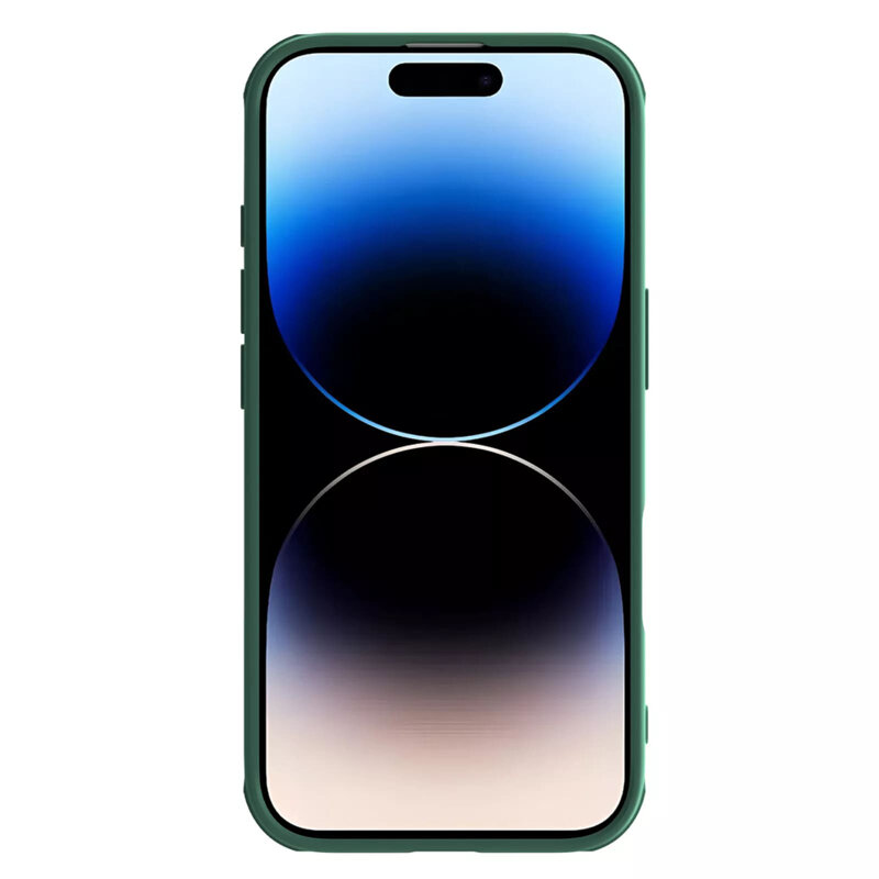 Husa iPhone 16 Nillkin CamShield Pro, verde