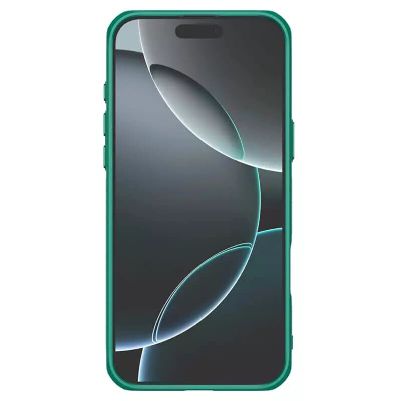 Husa iPhone 16 Pro Nillkin Iceblade Prop, cu decupaj camera, verde