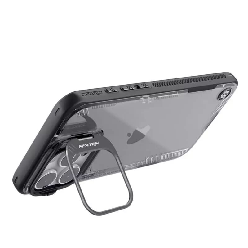 Husa iPhone 16 Pro Max Nillkin Iceblade Prop, cu decupaj camera, negru
