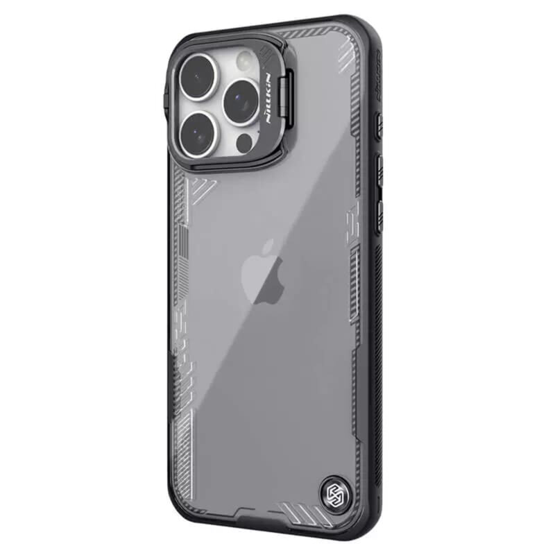 Husa iPhone 16 Pro Max Nillkin Iceblade Prop, cu decupaj camera, negru