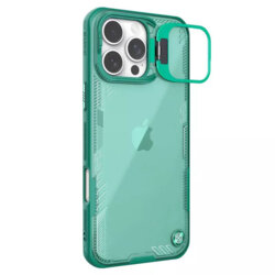 Husa iPhone 16 Pro Max Nillkin Iceblade Prop, cu decupaj camera, verde