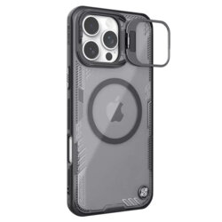 Husa iPhone 16 Pro Max Nillkin Iceblade Prop Magnetic, cu decupaj camera, negru