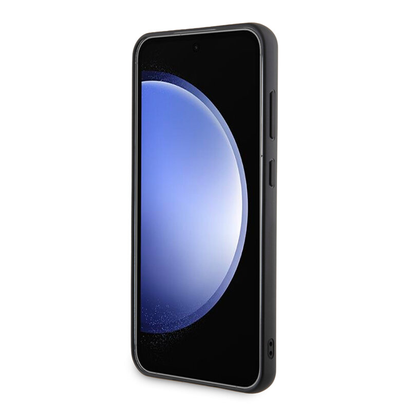 Husa originala Samsung Galaxy S24 Plus Karl Lagerfeld 3D Design, Rubber Ikonik, negru, KLHCS24M3DRKINK