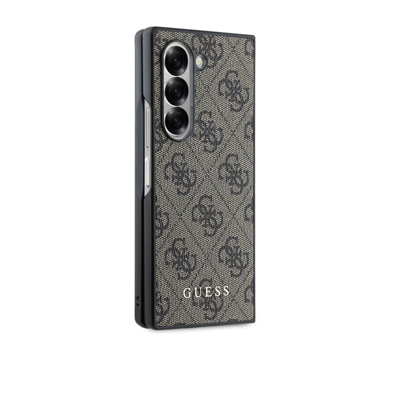 Husa originala Guess Samsung Galaxy Z Fold6 Hardcase 4G, maro, GUHCZFD6GF4GBR
