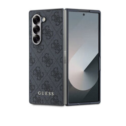 Husa originala Guess Samsung Galaxy Z Fold6 Hardcase 4G, negru, GUHCZFD6GF4GGR