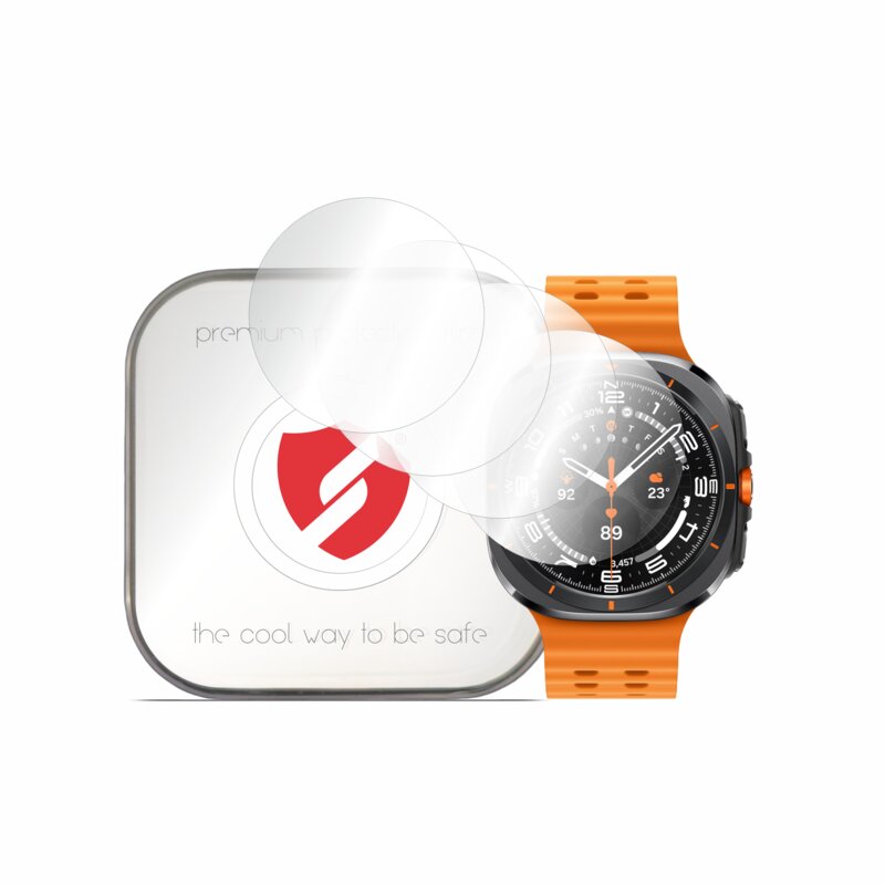 [Pachet 4x] Folie regenerabila premium Samsung Galaxy Watch Ultra 47mm Smart Protection Classic, transparenta