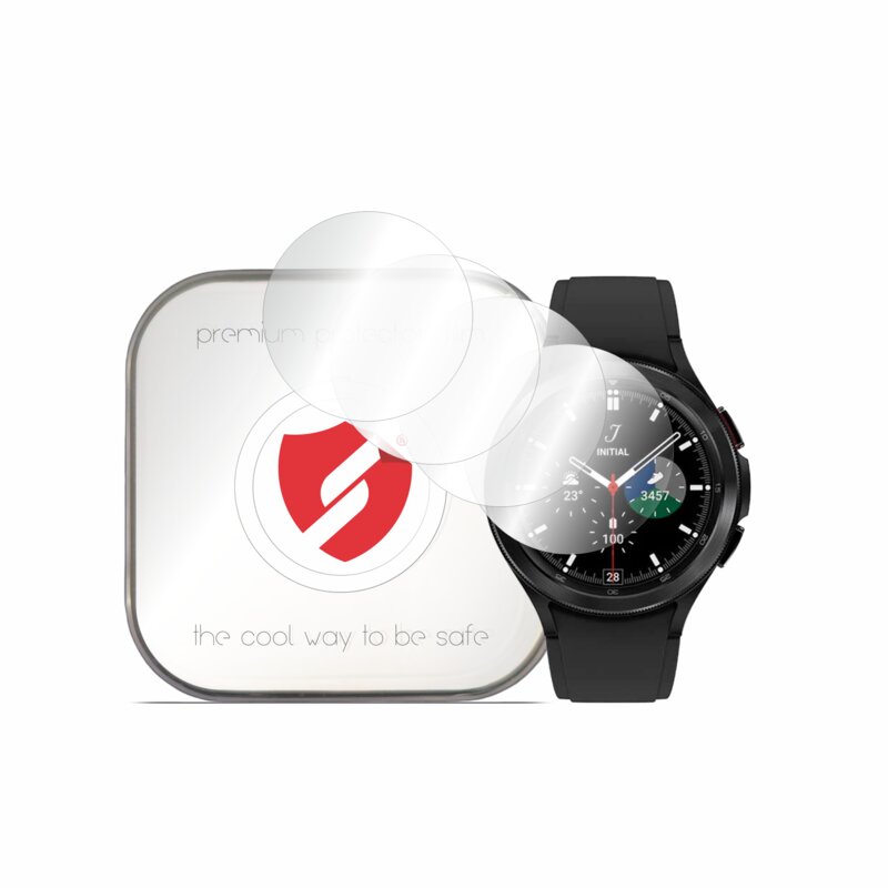 [Pachet 4x] Folie regenerabila premium Samsung Galaxy Watch4 Classic 46mm Smart Protection Classic, transparenta