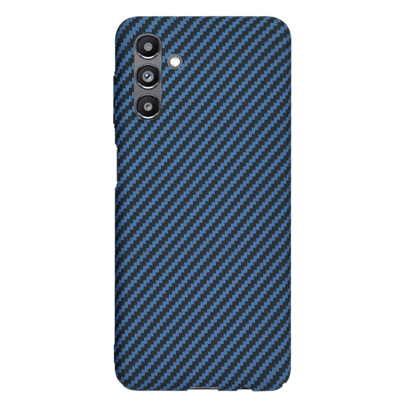 Husa Samsung Galaxy A13 5G Techsuit Carbonite FiberShell, cyan
