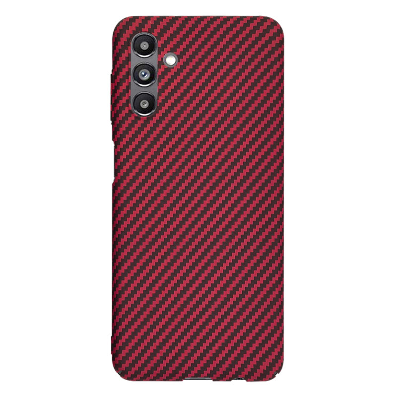 Husa Samsung Galaxy A13 5G Techsuit Carbonite FiberShell, rosu