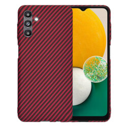 Husa Samsung Galaxy A04S Techsuit Carbonite FiberShell, rosu