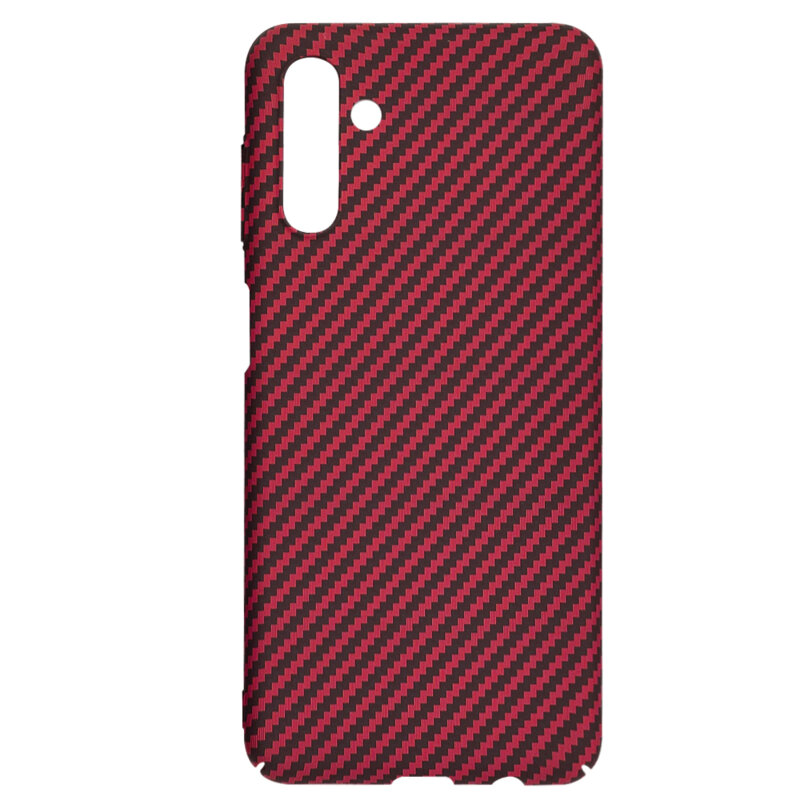 Husa Samsung Galaxy A04S Techsuit Carbonite FiberShell, rosu