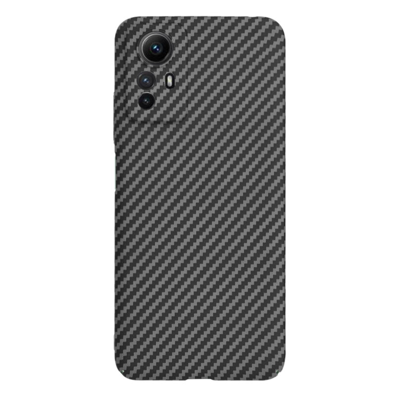 Husa Xiaomi Redmi Note 12S Techsuit Carbonite FiberShell, negru
