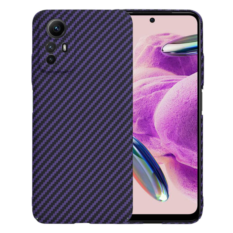 Husa Xiaomi Redmi Note 12S Techsuit Carbonite FiberShell, mov