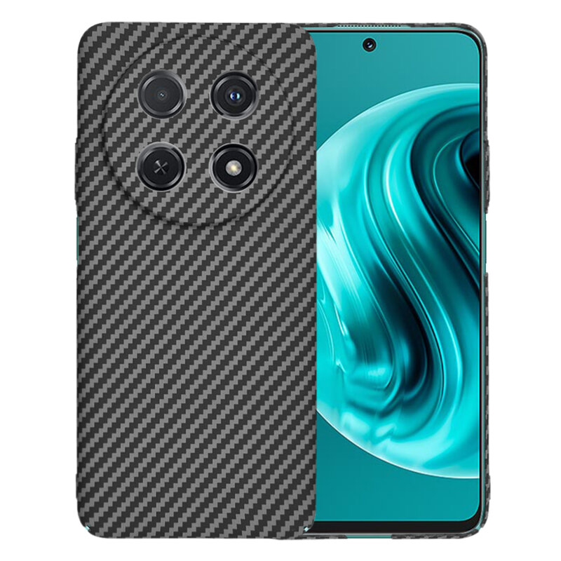Husa Huawei nova 12i Techsuit Carbonite FiberShell, negru