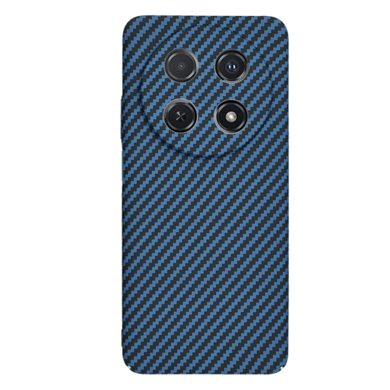 Husa Huawei nova 12i Techsuit Carbonite FiberShell, cyan