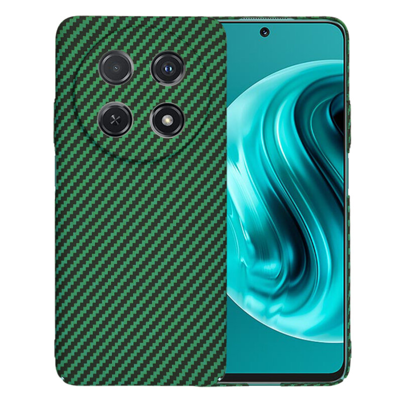 Husa Huawei nova 12i Techsuit Carbonite FiberShell, verde