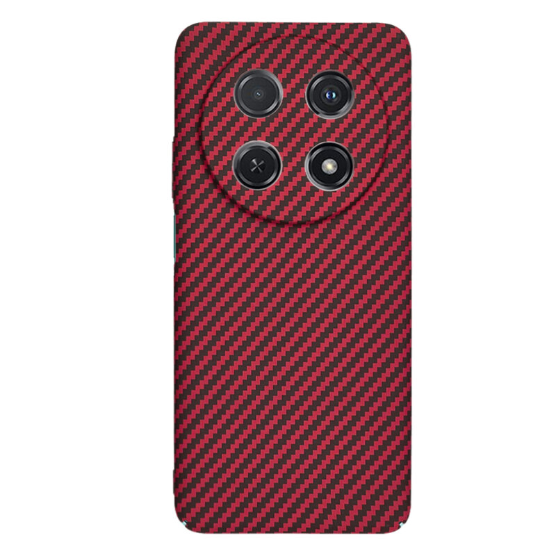 Husa Huawei nova 12i Techsuit Carbonite FiberShell, rosu