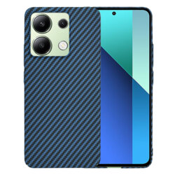 Husa Xiaomi Redmi Note 13 4G Techsuit Carbonite FiberShell, cyan