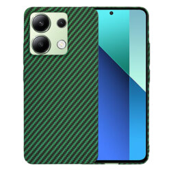 Husa Xiaomi Redmi Note 13 4G Techsuit Carbonite FiberShell, verde