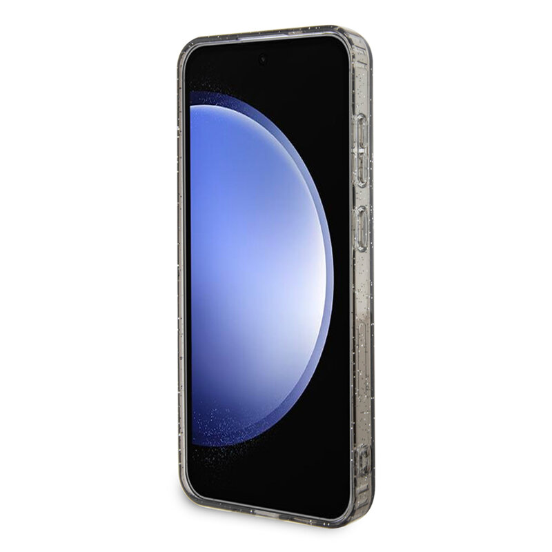 Husa Karl Lagerfeld Samsung Galaxy S24 Plus Hardcase Glitter, Karl&Choupette, negru, KLHCS24MHNKCTGK