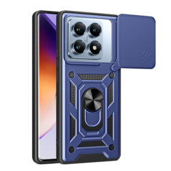Husa Xiaomi 14T Pro protectie camera Techsuit CamShield Series, albastru