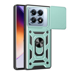 Husa Xiaomi 14T Pro protectie camera Techsuit CamShield Series, verde