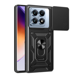 Husa Xiaomi 14T Pro protectie camera Techsuit CamShield Series, negru