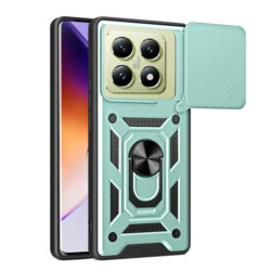 Husa Xiaomi 14T protectie camera Techsuit CamShield Series, verde