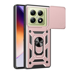 Husa Xiaomi 14T protectie camera Techsuit CamShield Series, roz