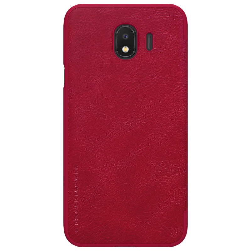 Husa Samsung Galaxy J4 2018 Flip Nillkin QIN Rosu