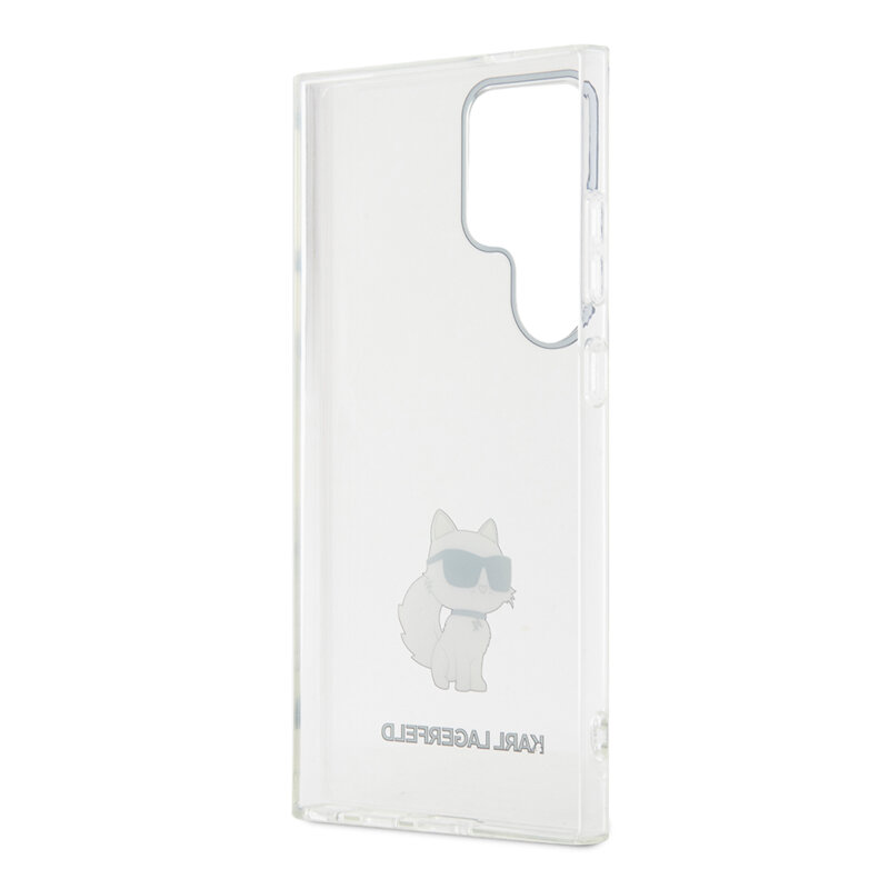 Husa Samsung Galaxy S24 Ultra Karl Lagerfeld IML Luxury, Choupette, transparent, KLHCS24LHNCHTCT
