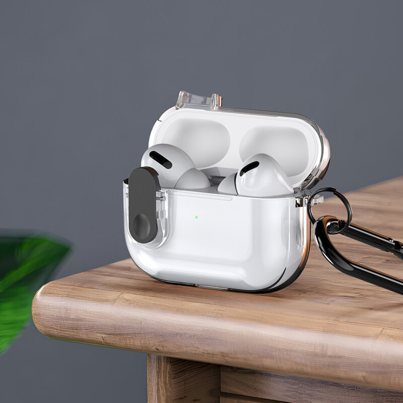 Husa Apple AirPods 4 Dux Ducis PECL Series, roz