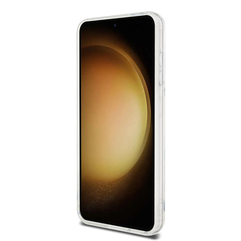 Husa Samsung Galaxy S23 Karl Lagerfeld IML MagSafe, Ikonik, transparent, KLHMS23SHFCKNOT