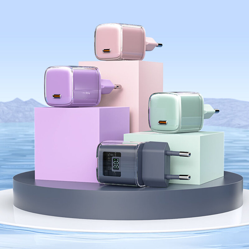 Incarcator priza Type-C, Acefast A53, 30W Power Delivery, mov