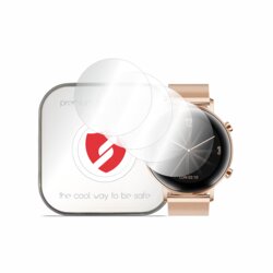 [Pachet 4x] Folie regenerabila premium Huawei Watch GT 2 42mm Smart Protection Classic, transparenta
