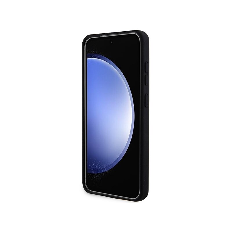Husa Karl Lagerfeld Samsung Galaxy S24 Silicone, Ikonik, negru, KLHCS24SSNIKBCK