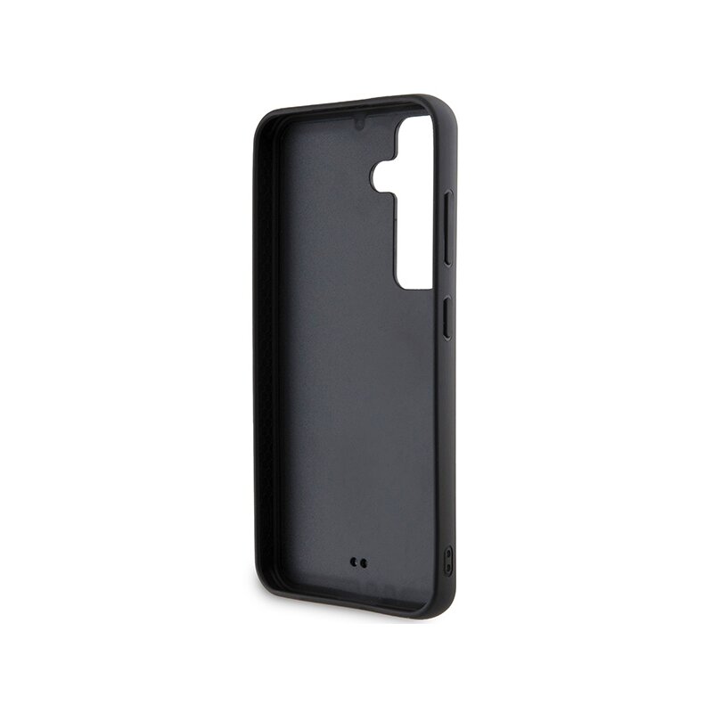Husa Samsung Galaxy S24 Karl Lagerfeld Hardcase Rhinestone, Metal Logo, negru, KLHCS24SHDSPRK