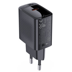 Incarcator GaN Type-C, 20W Power Delivery, Acefast A82, negru