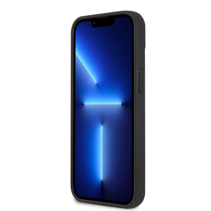 Husa originala iPhone 14 Plus Karl Lagerfeld 3D Design, Rubber Karl`s Head, negru, KLHCP14MKH3DBK