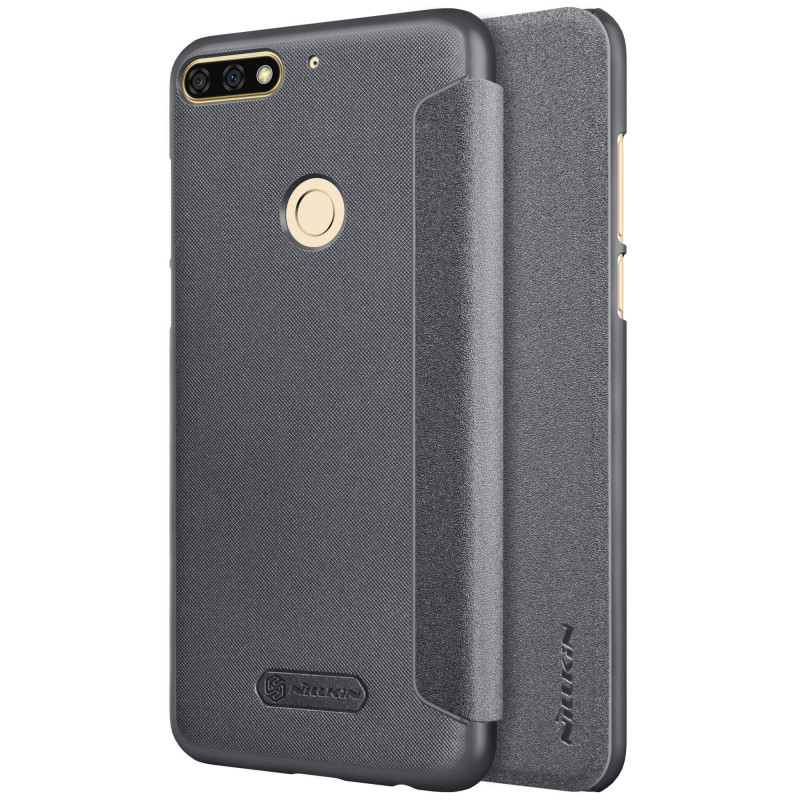 Husa Huawei Y7 Prime 2018 NILLKIN Sparkle Flip Gri