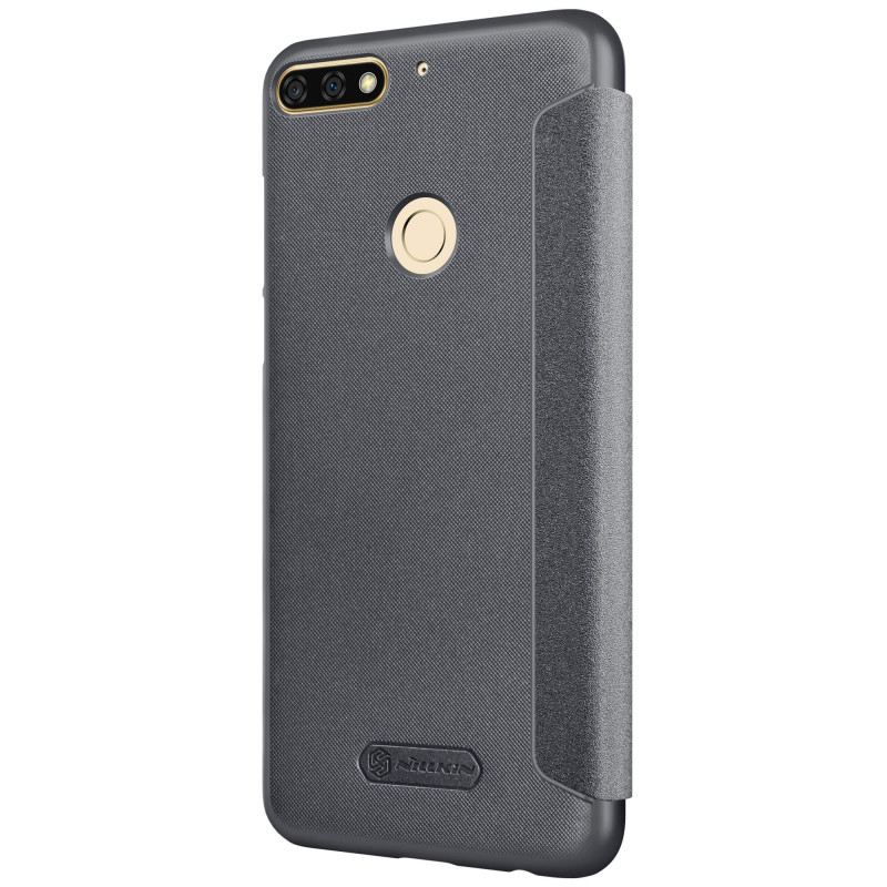 Husa Huawei Y7 Prime 2018 NILLKIN Sparkle Flip Gri