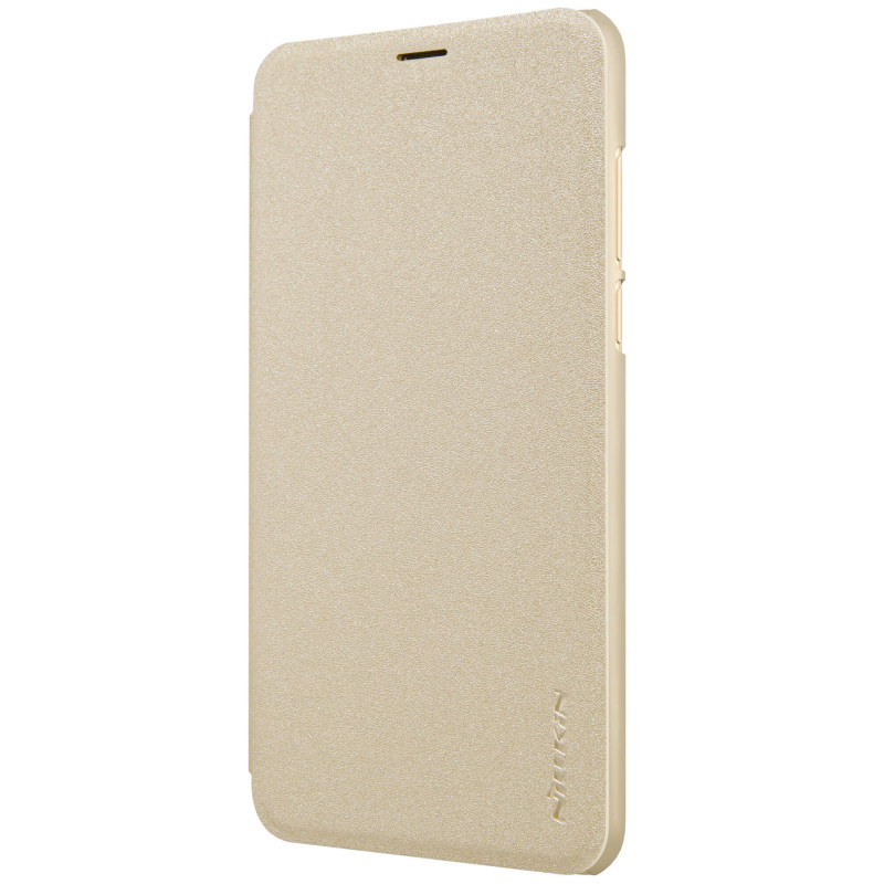 Husa Huawei Y7 Prime 2018 NILLKIN Sparkle Flip Auriu